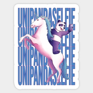 UniPandaSelfie Sticker